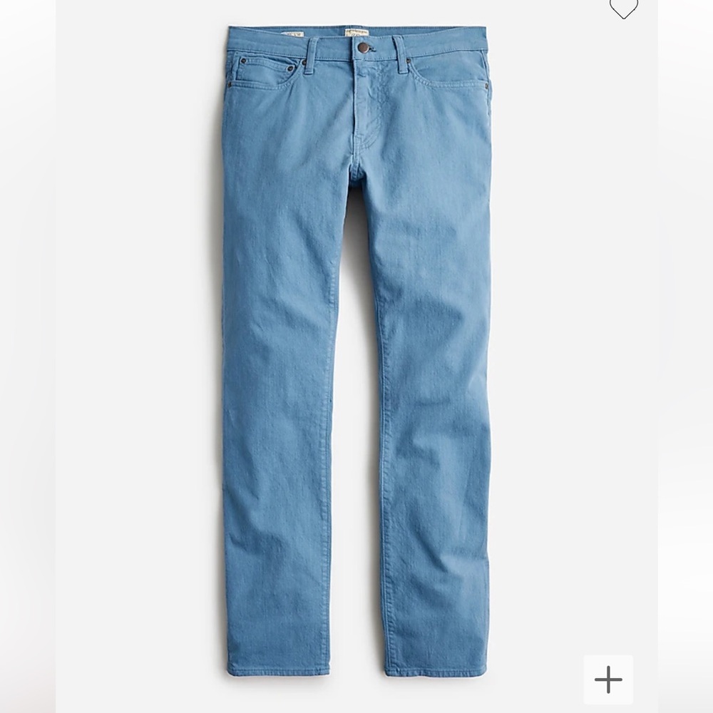 484 Slim-fit garment-dyed 5 pocket pant